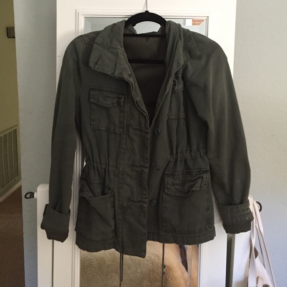 Olive green jacket