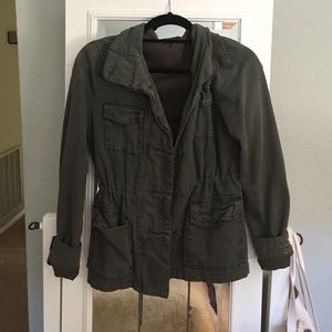 Olive green jacket