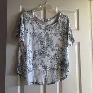 Short Sleeve Forever 21 rose top