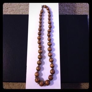 Wooden Beaded Necklace