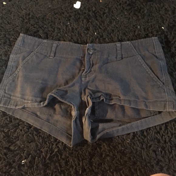 Navy Hollister shorts