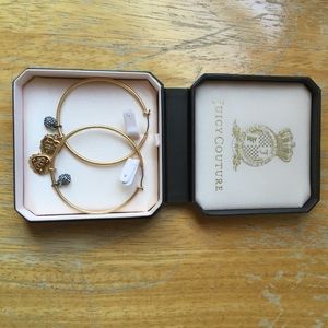 Authentic Juicy Couture Hoops