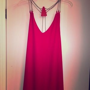 Cute & short red party dress