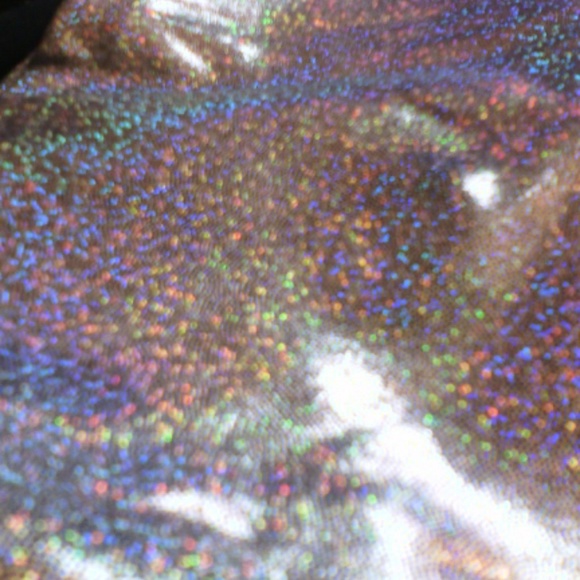 Victoria Secret PINK holographic shiny leggings