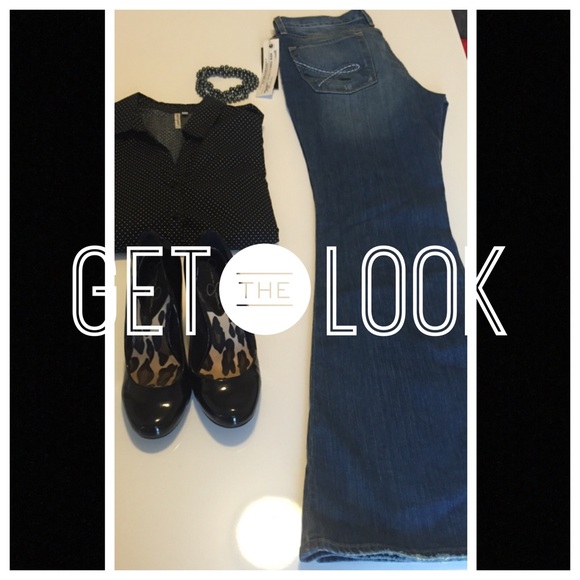 NY&Co super flare premium jeans