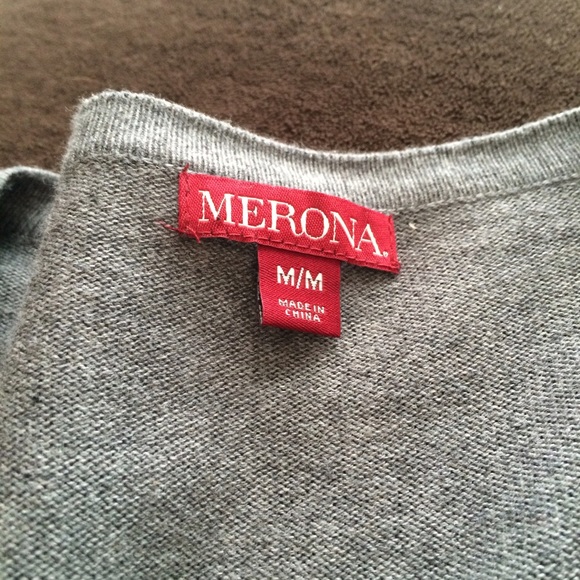 Grey sweater with sequins - Picture 4 of 4