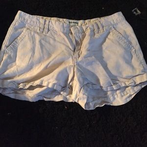 Old Navy light khaki shorts size 4