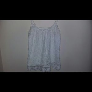 Hollister lace tank