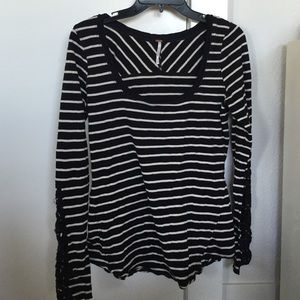 Stripped Free People Top