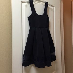 Navy blue dress