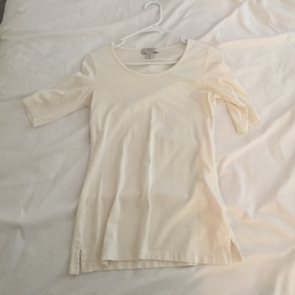 Off white half sleeve t-shirt - Picture 1 of 2