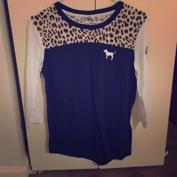 VS Pink 3/4 shirt