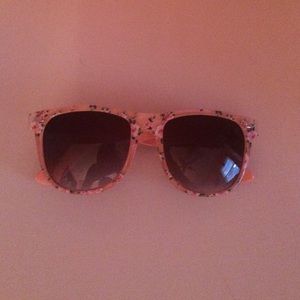 Wet seal floral sunglasses