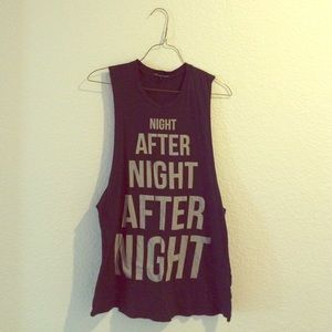 Oversized graphic tank from Urban Outfitters