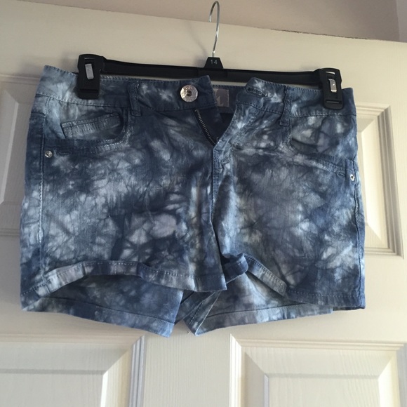 Tie Dye High Waisted Shorts