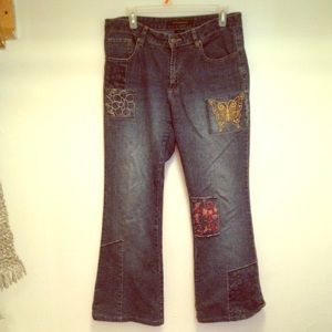 Patchwork jeans