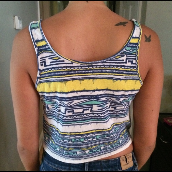 tribal print tank top - Picture 2 of 2