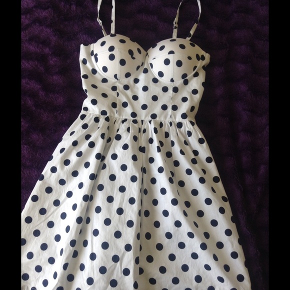 100% Cotton Polka Dot Summer Dress