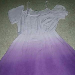 SOLD!!! Charlotte Russe ombre dress