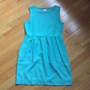 J. Crew blue sleeveless dress size 12