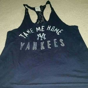 SOLD!!! Victoria Secrets yankees tank top