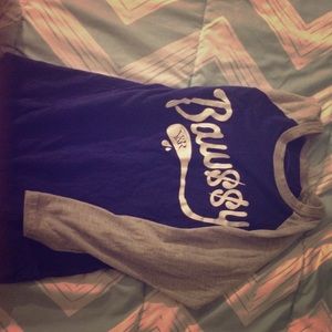 Y & R baseball Bawsy Tee