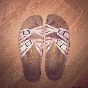 Pink Birkenstocks!