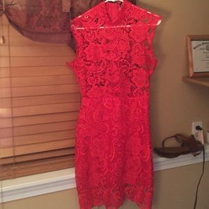 Red Lace Dress