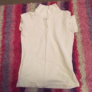 Aeropostale white school shirt