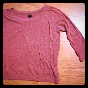 Off the shoulder mid sleeve shirt