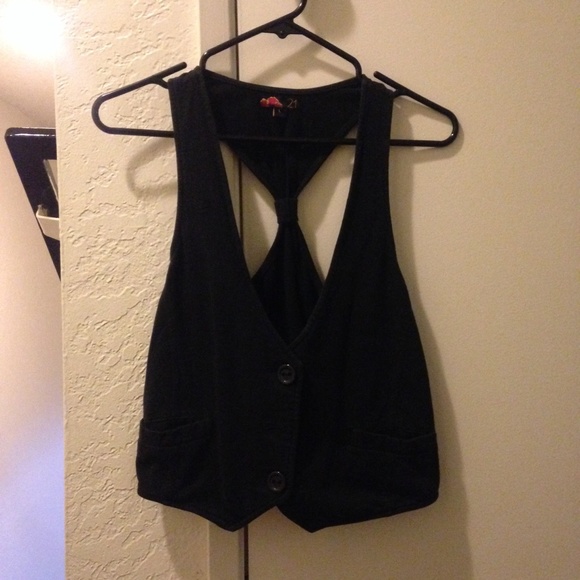 Black vest