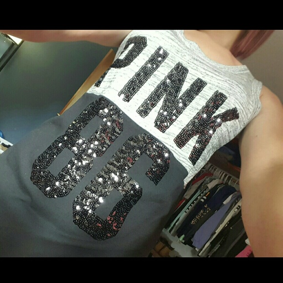 nwt VS PINK bling tank