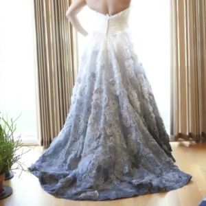 Allure Couture custom ombré wedding dress
