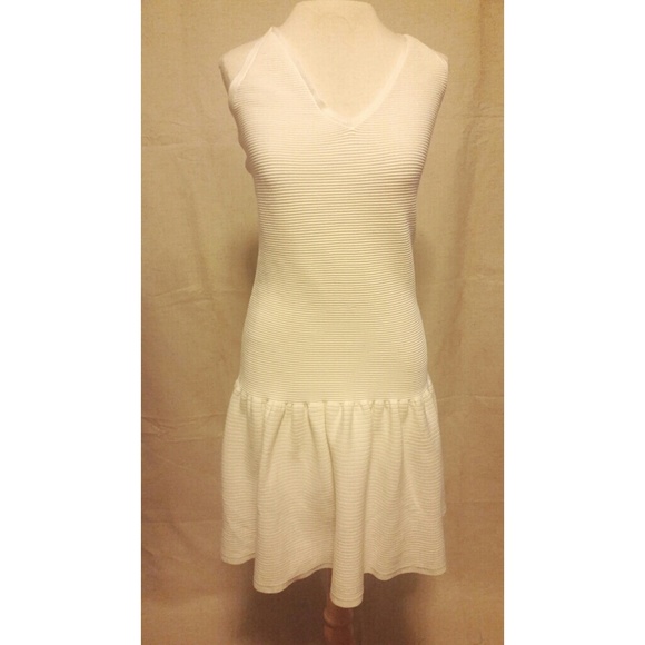 Great Off-White Halter Dress