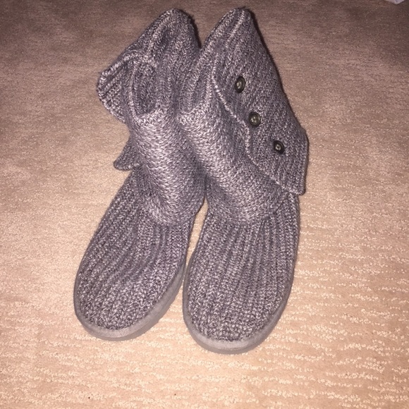 Ugg boots knit grey
