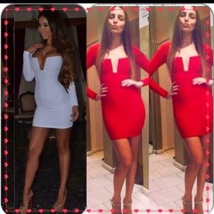 Red dress