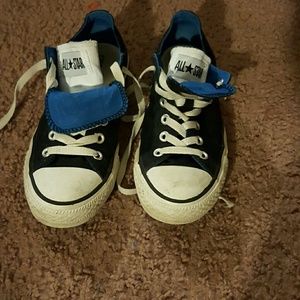 Womens Chuck Taylor All Star Double Tongue Low Top