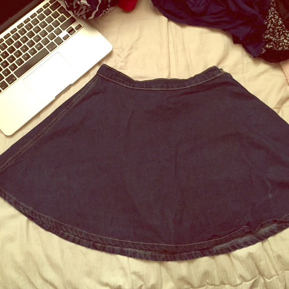 🍕ON HOLD🍕 American Apparel denim circle skirt