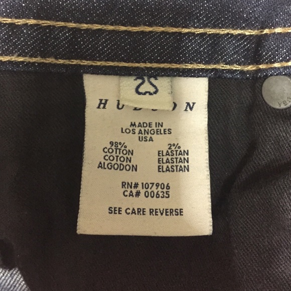 Hudson Dark Wash Boot Cut Jeans *LIKE NEW* - Picture 4 of 4