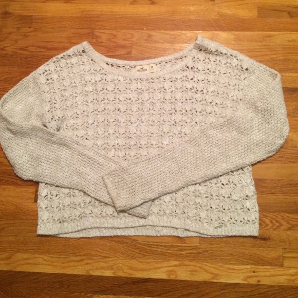 Crop sweater