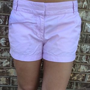 Lavender chino shorts!