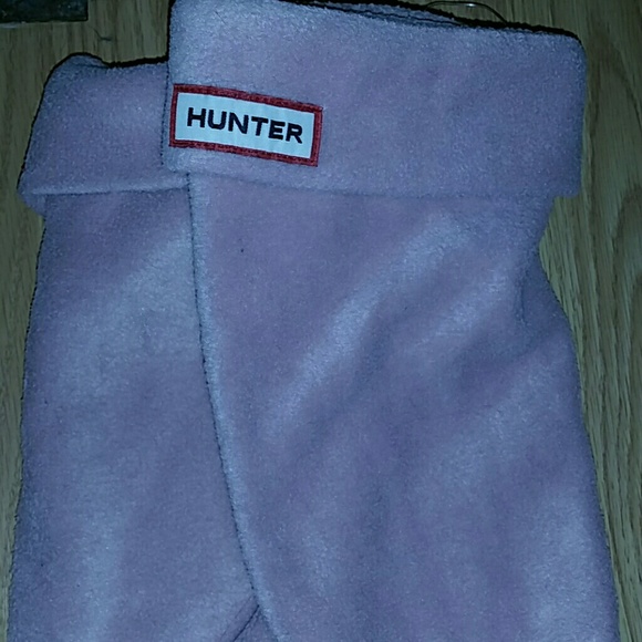 Hunter pink socks Small