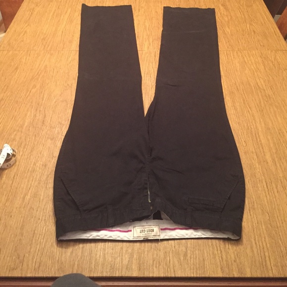 Black slacks. Perfect for work.