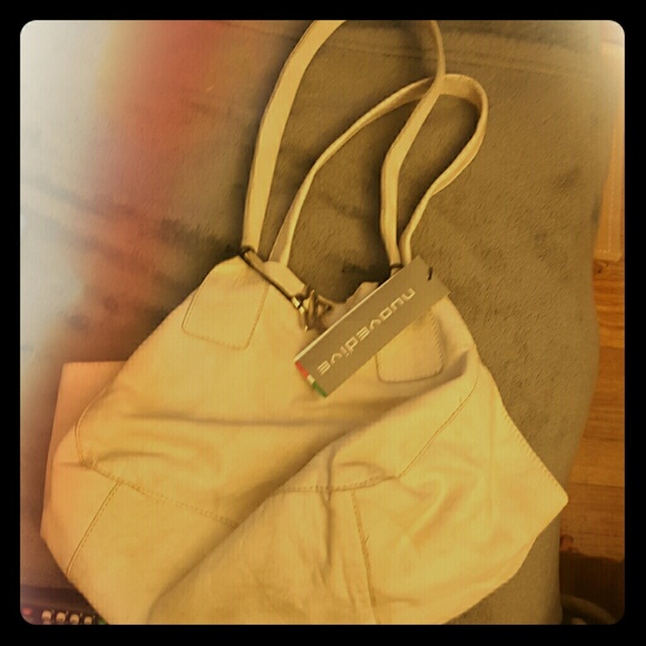 New* Off White Purse