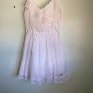 ✨SOLD ON MERCARI✨ Hollister White Dress