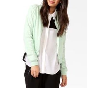 Mint Green Sequin Jacket