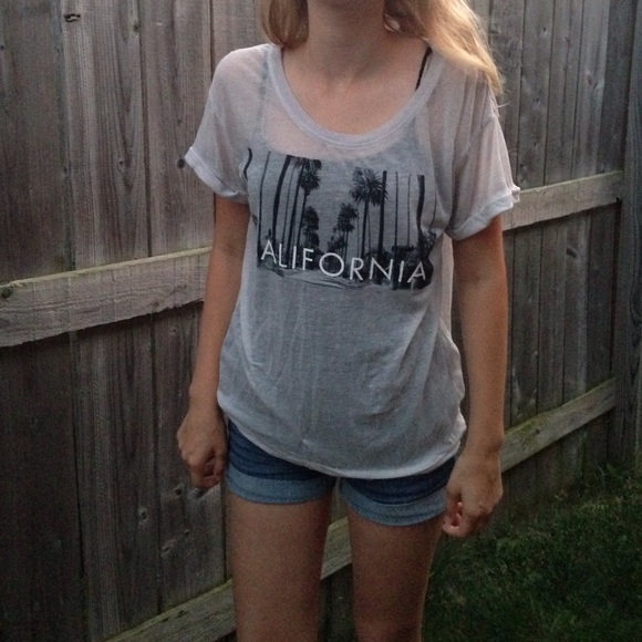 See Through California Tee
