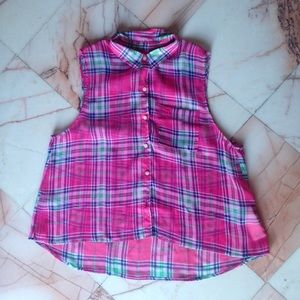 Abercrombie & Fitch plaid top