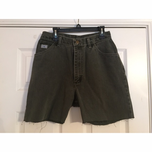 Colored High Waist Shorts Additional Photos