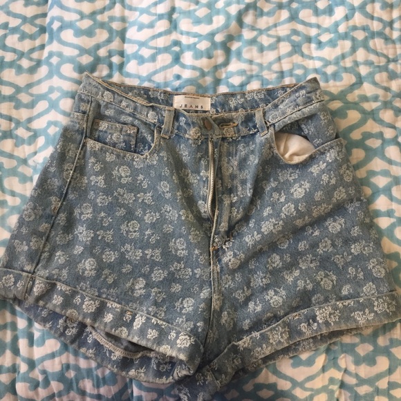 American Apparel denim shorts